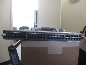 Cisco Número de Parte: WS X6548 GE AF. 48 Puertos 10/100/1000 Cef265 Ieee 802 - Picture 1 of 3