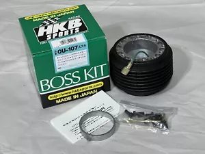 HKB Steering Wheel Boss Hub Adapter JDM Mazda Autozam AZ-1 AZ1 Momo Nardi - Picture 1 of 5
