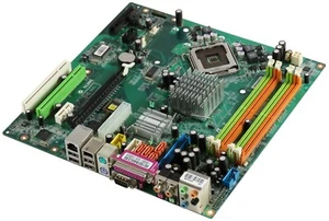 Mainboard MSI MS-7204 Ver:3.1 Socket 775 DDR2 PCI-E PCI MBTX Intel 945P 4xSATA - Picture 1 of 2