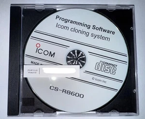OPROGRAMOWANIE DO KLONOWANIA ICOM CS-R8600 NA ZAPIECZĘTOWANEJ CD ROM - Zdjęcie 1 z 3