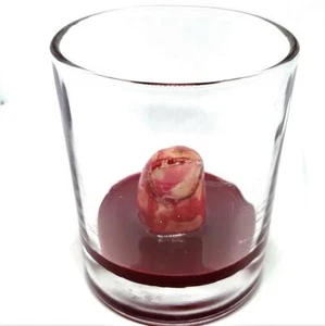 HALLOWEEN HORROR PROP - Whisky in resina realistico sicuro per alimenti 7 oz vetro - Foto 1 di 5