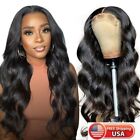 21 in Black Long Body Wave Synthetic Wig Natural Long Wavy Curly for Women Party