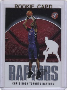 CHRIS BOSH ROOKIE CARD 2003 Topps Pristine Toronto Raptors NBA Basketball RC - Bild 1 von 2