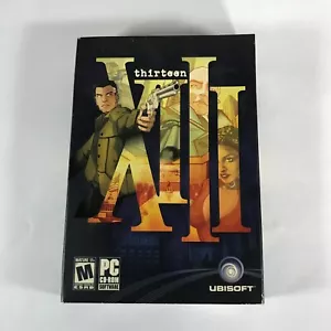 Thirteen XIII Windows PC Video Games CD Small Box Ubisoft 2003 VTG NEW - Picture 1 of 10