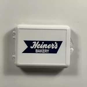 Vintage Heiner's Bakery Werbung Reise Nähset - unbenutzt - Huntington WV - Bild 1 von 3