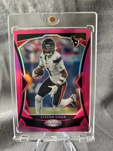 STEFON DIGGS 2024 PANINI CERTIFICADO #89 ROSA REF/225 - Imagen 1 de 2