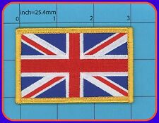 UK Flag Iron on Patch Embroidery Great Britain Union Jack London british ENGLAND
