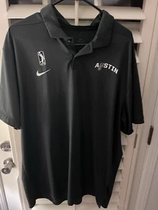 Nike Dri For Austin Spurs Polo. XL gray - Picture 1 of 6