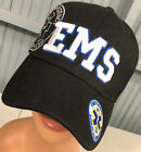 EMS Emergency Medical EMT Black Adjustable Baseball Cap Hat