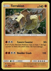Terrakion Holo SM223 SM Promos Pokemon Card - Picture 1 of 2