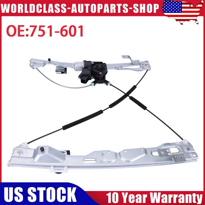 Regulador de ventana eléctrica del lado del pasajero delantero con motor para Ford F150 2011-2014 Foto 1 de 4