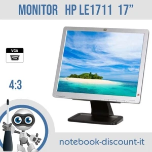 Monitor HP LE1711 Schermo 17" per COMPUTER Desktop 1280x1024px 4:3 VGA - Foto 1 di 6