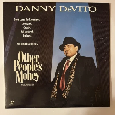 Other People's Money Laserdisc Widescreen 12223 Danny DeVito Gregory Peck  LD - Image 1 of 4