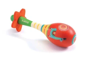 Strumento Musicale Animambo Maracas in Legno per Bambini Età 12m+ Djeco - Foto 1 di 4