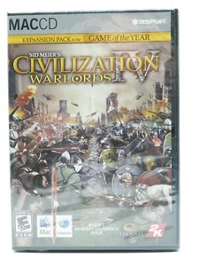 Civilization IV: Warlords Expansion Pack Mac CD Spiel Brandneu  - Bild 1 von 2