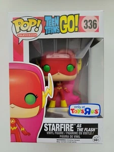 Vaulted Funko Pop! Teen Titans Go! 336 Starfire As The Flash Toys R Us Exclusive - Picture 1 of 7