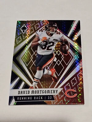 2020 David Montgomery Panini Phoenix Fire Burst Prizm #30 - Image 1 of 2
