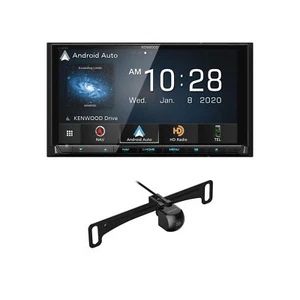 Kenwood DNX997XR 6.8" BT DVD Garmin Stereo, CarPlay + CMOS-240U Backup Camera - Picture 1 of 14
