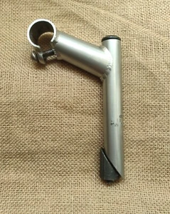 HL silver steel quill stem 25.4-26.0mm handlebars clamp 75mm reach 1" 22.2mm ø - Bild 1 von 5