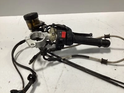 16-20 Kawasaki NINJA ZX10R ПРАВАЯ БОКОВАЯ РУЧКА ЗАЖИМ ДРОССЕЛЬНАЯ ЗАСЛОНКА РУЛЬ ТОРМОЗ - Изображение 1 из 3