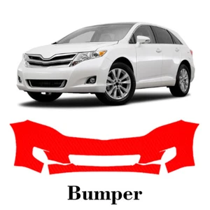 Front bumper PreCut PPF Paint Protection Film For Toyota Venza 2013-2016 - Picture 1 of 8