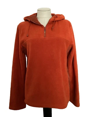 AMERICAN EAGLE OUTFITTERS Naranja Polar Polar Pullover Sudadera con Capucha Sudadera Talla M? Foto 1 de 4