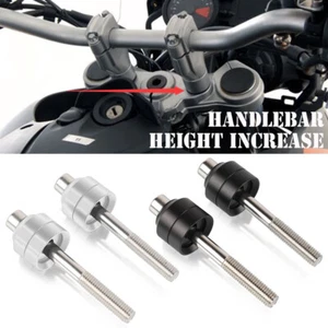 Manillar de motocicleta aumento de altura aluminio nuevo se adapta a BMW F800 GS 2007-2017 - Imagen 1 de 10