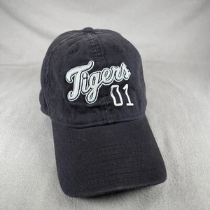 New Era X Pink Hat Women OS Black Strapback Detroit Tigers Blockhead - Picture 1 of 12
