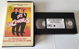 Les Inconnus Au Secours Tout Va Mieux - VHS - VF - Imagen 1 de 6