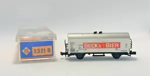 N Scale Roco "Becks Bier" Beer Car Replacement Box - Picture 1 of 8