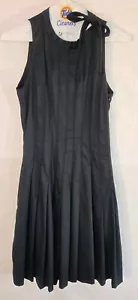 *MOSCHINO Cheap And Chic Women's Size 4 Black Pleated Sleeveless Dress EUC - Picture 1 of 7