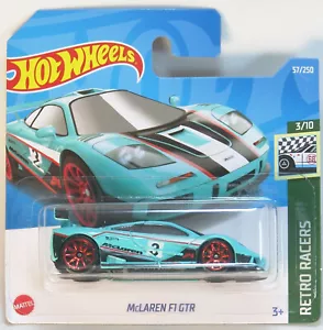 Hot Wheels 2022 #57 - HCW37 - Retro Racers - McLaren F1 GTR .- - Imagen 1 de 1