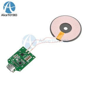 5V/9V/QC/PD 15W Fast Wireless Charger Circuit Board Transmitter Module Type-C - Picture 1 of 23