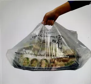 Bolsa Bandeja Fiesta Pak-Sher Transparente, 40 lb. Bandejas de transporte de 18" 301 ct, 8" x 7" x 24,5" - Imagen 1 de 4