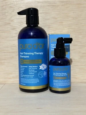 1-PURA D'OR Dor xampu terapia de queda de cabelo e 1-terapia de pensamento capilar - Imagem 1 de 4