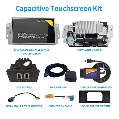 64gb New SYNC 2 to SYNC 3 Upgrade Kit 3.4 Fit for Ford Sync3 APIM Module - Image 1 of 4