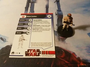 Star Wars Miniatures Masters of the Force 17 Soldado Rebelde - Imagen 1 de 1
