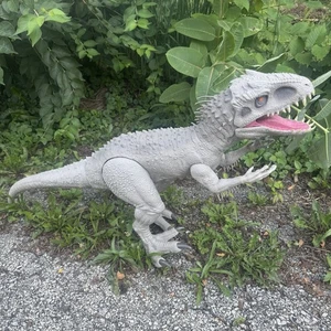 Jurassic World Toys Camp Cretaceo Super Colossale Indominus Rex Dinosauro Giocattolo - Foto 1 di 4