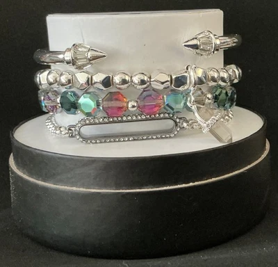 Bomb Party Fall Stack 2024 «Bohemian Sparkle» RBP7826 покрытие серебро и гематит - Изображение 1 из 4