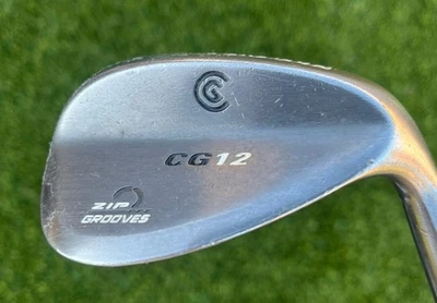 Cleveland CG12 Zip Grooves 56° Two Red Dot 14* Sand Wedge Steel Shaft RH Right - Image 1 of 4