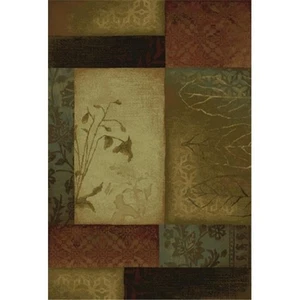 Oriental Weavers Hudson 040A1 2x3 Rectangle - Beige/ Green-Polypropylene - Picture 1 of 1