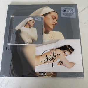 Rosalia LUX Vinyl & CD + Limited Edition Signed Postcard Rare Heart Bundle LP  - Picture 1 of 7