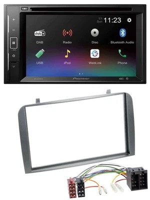 Pioneer Bluetooth MP3 USB 2DIN DAB DVD Autoradio für Alfa Romeo GT 147 00-10 ant - Bild 1 von 4