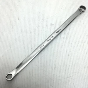 Snap-on XDHM1417 14 x 17 mm 12-Point Metric Flank Drive 15° Offset Box Wrench - Picture 1 of 6
