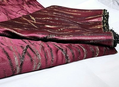 Luxury Floral Brocade Material.  Sold By Metre (Length 150cm Width 92cm) - Image 1 of 4