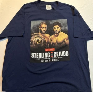 Herren UFC 288 Sterling Vs Cejudo Grafik Tshirt XXL Olivera Vs Dariush Promo - Bild 1 von 4