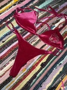 Women’s Dolls Kill Hello Kitty Bikini With Swim Skirt 3pc Set Size Xs - Picture 1 of 5