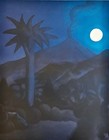 Salvo | Notturno | Acquatinta a colori