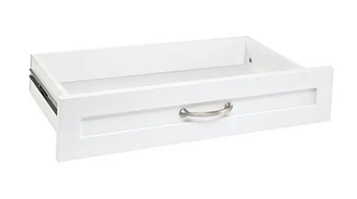  SuiteSymphony gaveta de armário de madeira, acessório adicional, estilo shaker, branco puro - Imagem 1 de 4