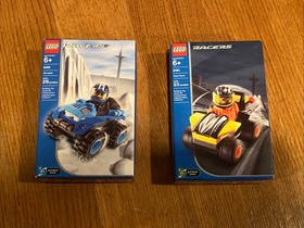 NEW Set Of 2 LEGO Racers: 8358 Off-roader And 8360 Track Racer